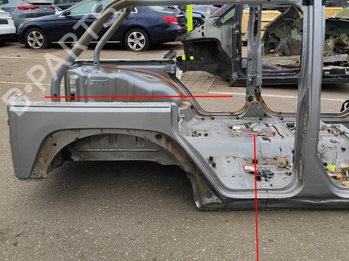 Kotflügel rechts hinten für Kotflügel rechts hinten JEEP WRANGLER III (JK) 3.6 V6 (290 hp) 36067851 36067851