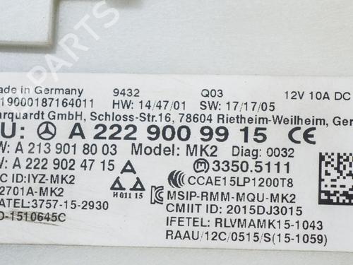 Elektronische module MERCEDES-BENZ GLC Coupe (C253) 300 de 4-matic (253.311) | BP27752072M83 