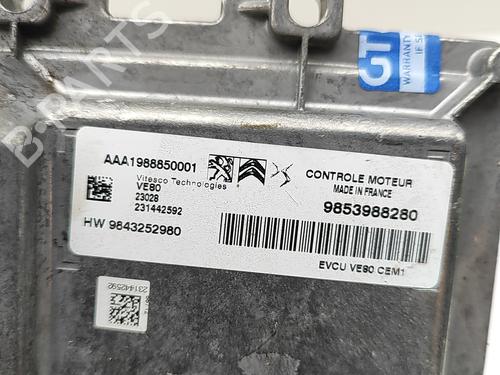 Engine control unit (ECU) PEUGEOT 2008 II (UD_, US_, UY_, UJ_, UR_, UC_) e-2008 (UKZKXZ) | BP30131254M57