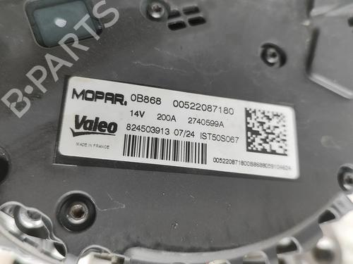 Alternator FIAT 500 (312_) 1.0 Mild Hybrid (312.AYD1B) | BP30909937M7