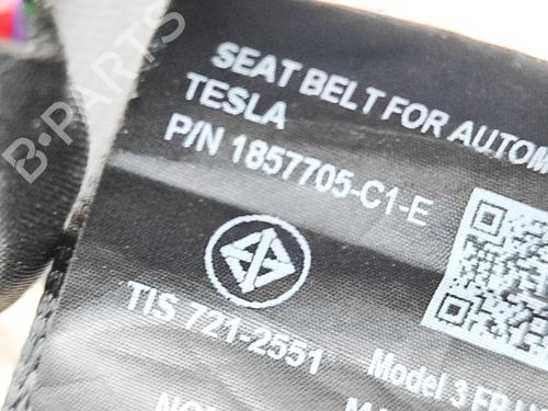 Front left seatbelt TESLA MODEL 3 (5YJ3) EV | BP38162492I26  - Image 10