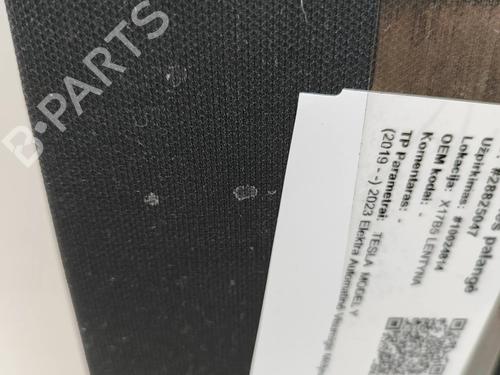 Hattehylle TESLA MODEL Y (5YJY) EV Rear-Wheel Drive | BP31297023C85 