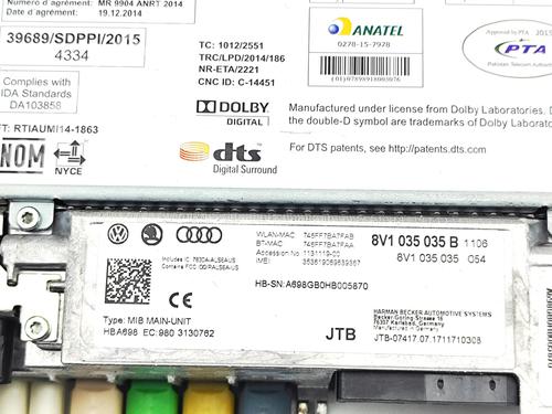 Electronic module AUDI A3 Sportback (8VA, 8VF) S3 quattro | BP36644808M83  - Image 7