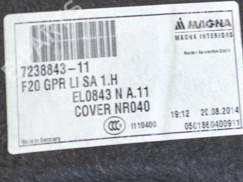 Boot lining BMW 1 (F20) M 135 i | BP14639206I3 