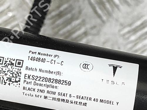 Rear seat TESLA MODEL Y (5YJY) Long Range All-wheel Drive | BP33391169C17  - Image 5