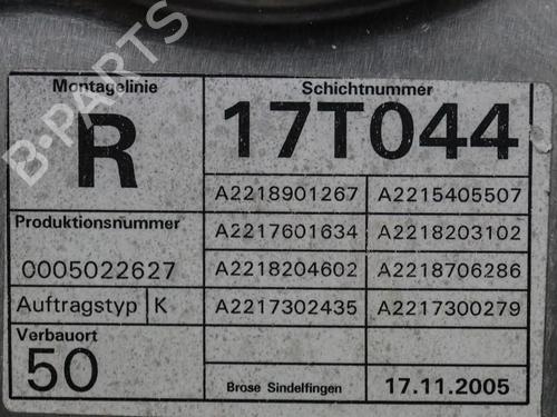 Used Rear right window mechanism Rear right window mechanism MERCEDES-BENZ S-CLASS (W221, V221) S 320 CDI (211 hp) 6722426 6722426