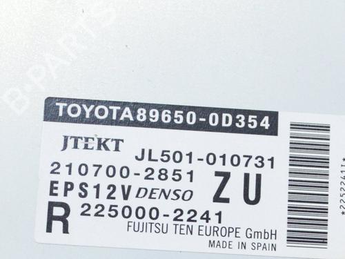 Electronic module TOYOTA YARIS (_P13_) 1.5 Hybrid (NHP130_) | BP8144968M83 