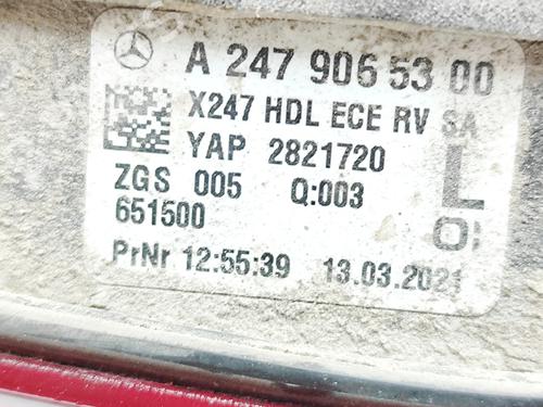 Left tailgate light MERCEDES-BENZ GLB (X247) GLB 220 d 4-matic (247.615) | BP36952602C79 - Image 6