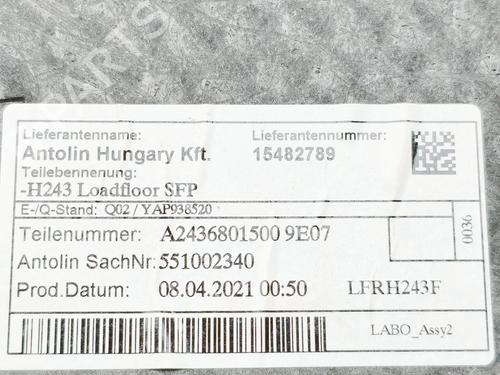 Bagagerumsgulv MERCEDES-BENZ EQA (H243) EQA 250 (243.701) | BP38706938I33 - Image 7