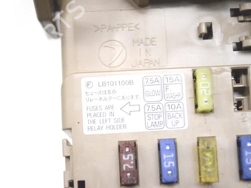 Fuse box SUBARU FORESTER (SH_) 2.0 D AWD (SHH, SHD, SHN) | BP30233774E1 