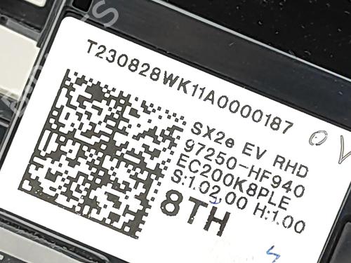 Electronic module HYUNDAI KONA (SX2) EV | BP30754643M83 