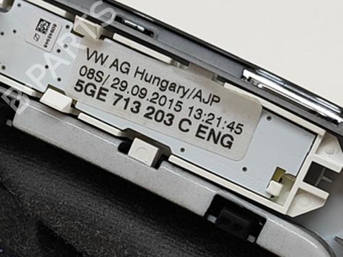 Shift knob VW GOLF VII (5G1, BQ1, BE1, BE2) e-Golf | BP19076575I34 