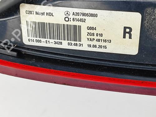 Right tailgate light MERCEDES-BENZ E-CLASS Coupe (C207) E 350 BlueTEC / d (207.326) | BP24819757C80 
