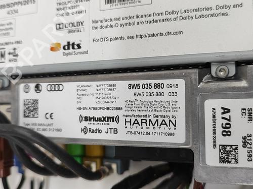 Electronic module AUDI A5 Sportback (F5A, F5F) 2.0 TFSI quattro | BP22998950M83 