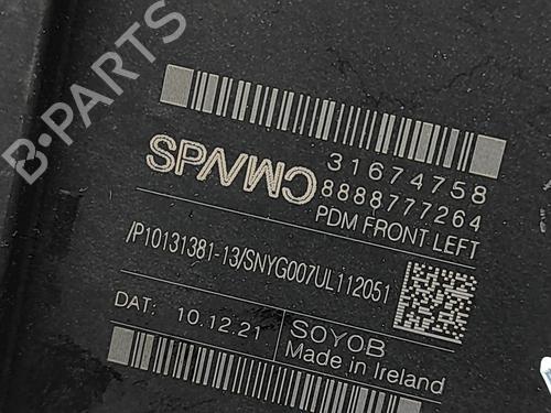 Left front window motor VOLVO V60 II (225) B6 Mild-Hybrid AWD | BP31626675E21