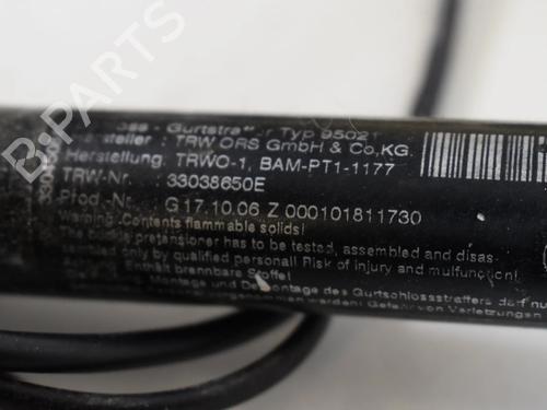 Seat buckle MERCEDES-BENZ S-CLASS Coupe (C216) CL 500 (216.371) | BP30256610I32 