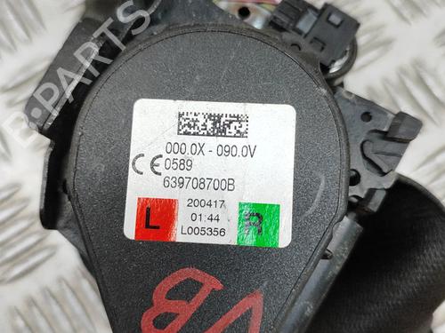 Rear right seatbelt TOYOTA AVENSIS Saloon (_T27_) 2.0 VVT-i (AZT270_, AZT270R) | BP26882447I28 