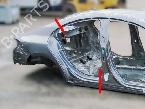 Used Right rear fenders Right rear fenders MERCEDES-BENZ CLA (C118) CLA 180 (118.384) (136 hp) 39989998 39989998