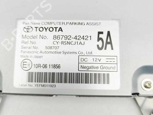 Electronic module TOYOTA bZ4X (_EAM1_) EV (XEAM10) | BP36783125M83 - Image 5