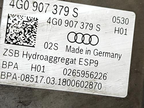ABS pump AUDI A6 C7 (4G2, 4GC) 3.0 TDI quattro | BP27158528M43 