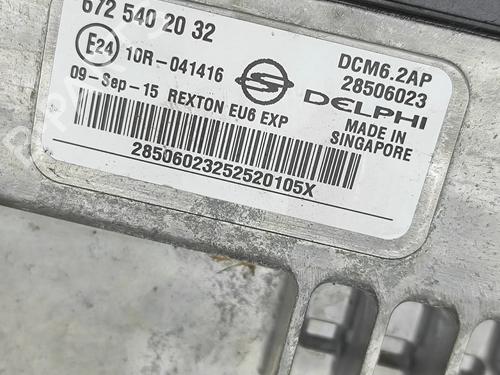 Engine control unit (ECU) SSANGYONG REXTON W / REXTON 2.2 Xdi All-wheel Drive | BP33393455M57  - Image 6