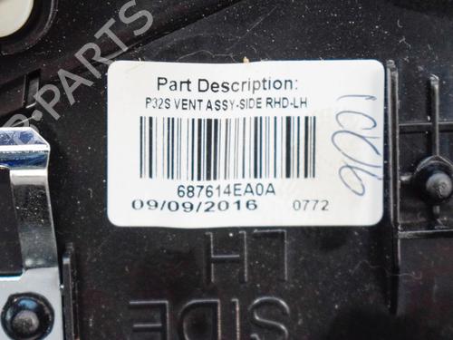 Air vent NISSAN QASHQAI II (J11, J11_) 1.5 dCi | BP14663273I21 
