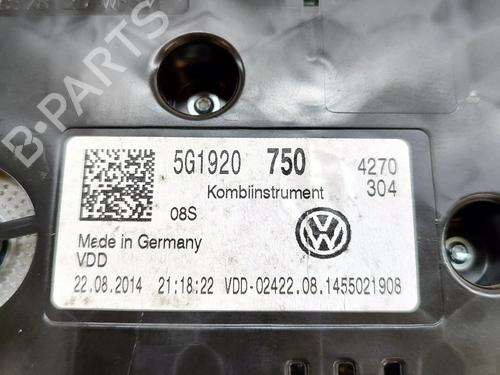 Instrument cluster VW GOLF VII (5G1, BQ1, BE1, BE2) 1.2 TSI | BP24976305C47