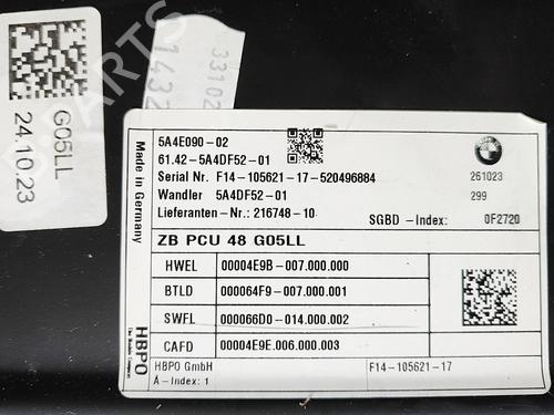 Engine control unit (ECU) BMW X5 (G05, F95) xDrive 45 e Plug-in Hybrid | BP36358450M57 - Image 8