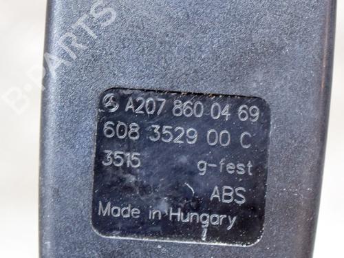 Seat buckle MERCEDES-BENZ E-CLASS Convertible (A207) E 350 CDI (207.423) | BP14633003I32 