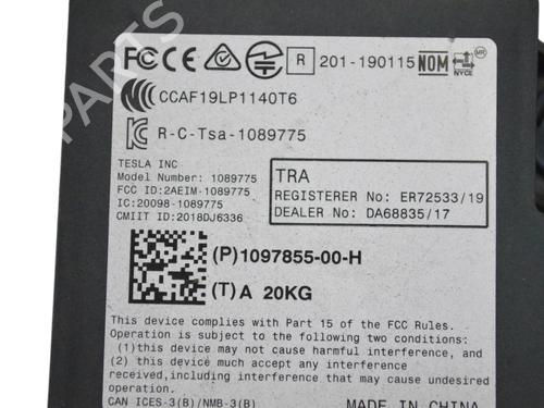 Electronic module TESLA MODEL Y (5YJY) EV Performance All-wheel Drive | BP30620726M83 - Image 5