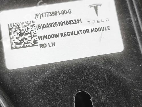 Rear left window mechanism TESLA MODEL 3 (5YJ3) EV Performance AWD | BP33697753C24 - Image 3