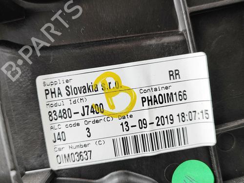 Rear right window mechanism KIA XCEED (CD) 1.6 CRDi 136 | BP33661678C25 - Image 8