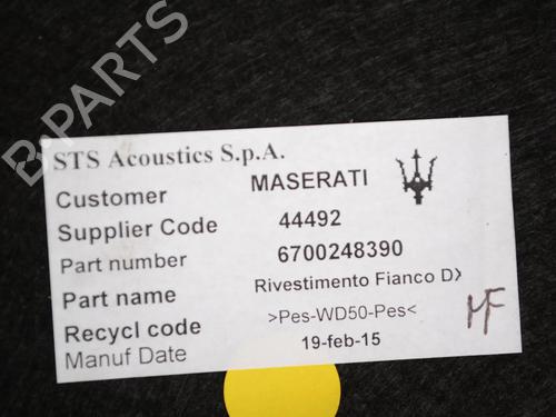 Boot lining MASERATI GHIBLI III (M157) 3.0 | BP33359804I3 - Image 5