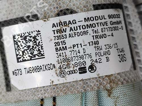 Right seat airbag AUDI A7 Sportback (4GA, 4GF) 3.0 TDI quattro | BP20675128C14 