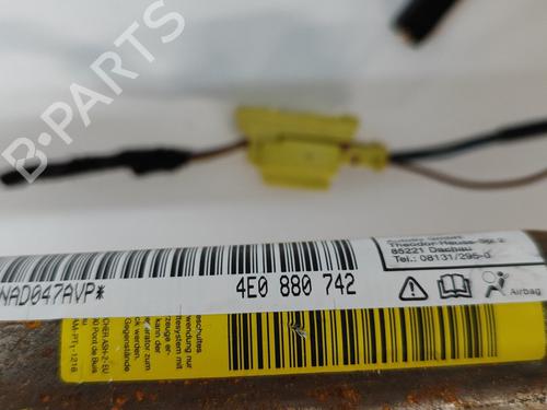 Right curtain airbag AUDI A8 D3 (4E2, 4E8) 6.0 W12 quattro | BP24818537C12 