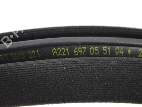 Rubber door seal MERCEDES-BENZ S-CLASS (W221, V221) S 500 (221.071, 221.171) | BP30217522C142 