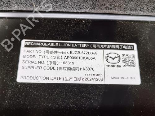 Batteri MAZDA 3 Hatchback (BP) 2.5 e-SKYACTIV-G (BP5H) | BP31047053E11 