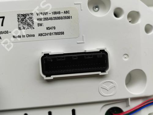 Instrument cluster MAZDA 3 Hatchback (BP) 2.5 e-SKYACTIV-G (BP5H) | BP30937981C47