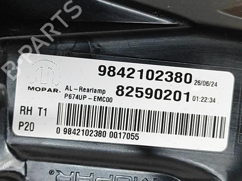 Right taillight PEUGEOT 3008 III (KA_, KB_, KC_) e-210 (KCZKZX) | BP28559330C35 