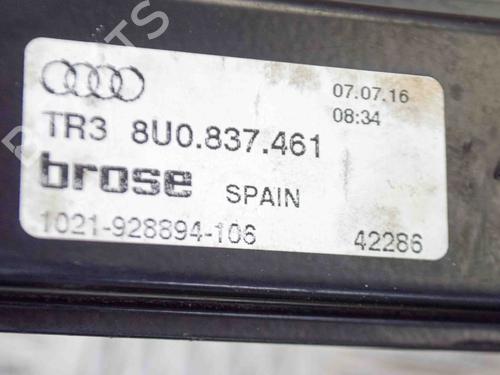 Front left window mechanism AUDI Q3 (8UB, 8UG) 2.0 TDI quattro | BP8841040C22