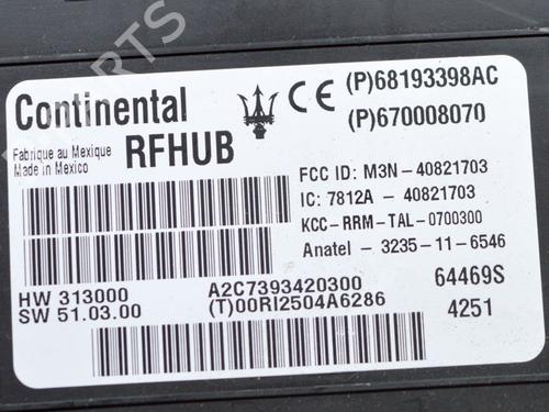 Electronic module MASERATI QUATTROPORTE VI 3.0 S Q4 | BP12125168M83 