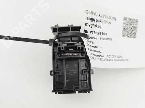 Left rear window switch TOYOTA bZ4X (_EAM1_) EV (XEAM10) | BP36783170I29 - Image 4
