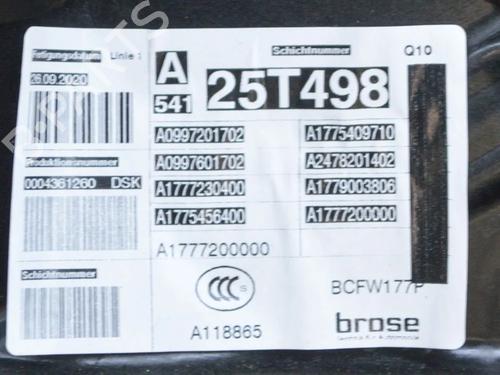 Front left window mechanism MERCEDES-BENZ A-CLASS (W177) A 220 d (177.014) | BP27757252C22 - Image 7