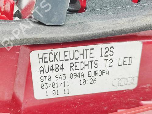 Right tailgate light AUDI A5 (8T3) RS5 quattro | BP33378161C80 - Image 7