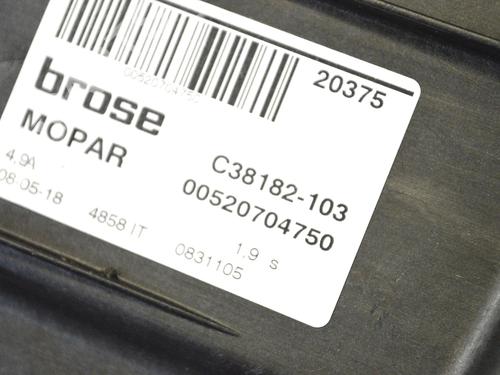 Rear left window mechanism FIAT 500X (334_) 1.6 (334AXE1A) | BP30218777C24 