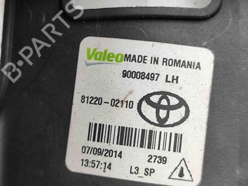Left front fog light TOYOTA YARIS (_P13_) 1.3 (NSP130_, NSP130) | BP27240126C30 