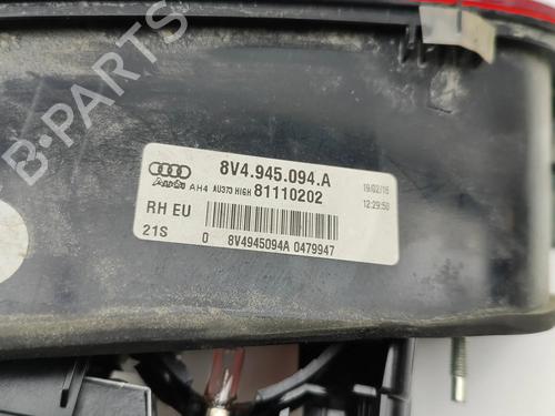 Right tailgate light AUDI A3 Sportback (8VA, 8VF) 1.4 TFSI e-tron | BP27315142C80 