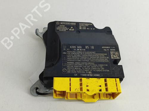 Used ECU airbags MERCEDES-BENZ GLC (X253) 250 d 4-matic (253.909) (204 hp) 18417328