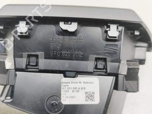 Air vent CUPRA FORMENTOR (KM7, KMP) 1.4 e-Hybrid | BP31047591I21