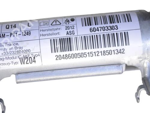 Left curtain airbag MERCEDES-BENZ C-CLASS (W204) C 220 CDI (204.002) | BP30237671C11 